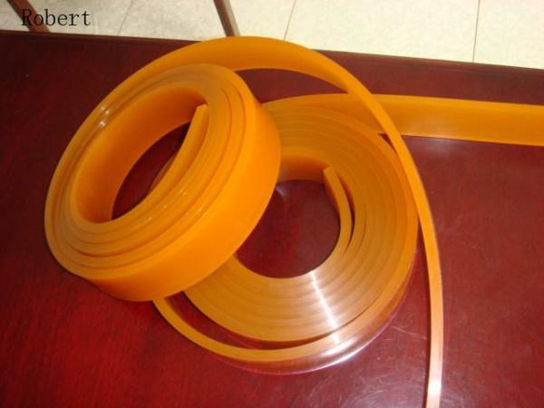 Long Service Life Polyurethane Silk Screen Printing Squeegee For Glass Industry