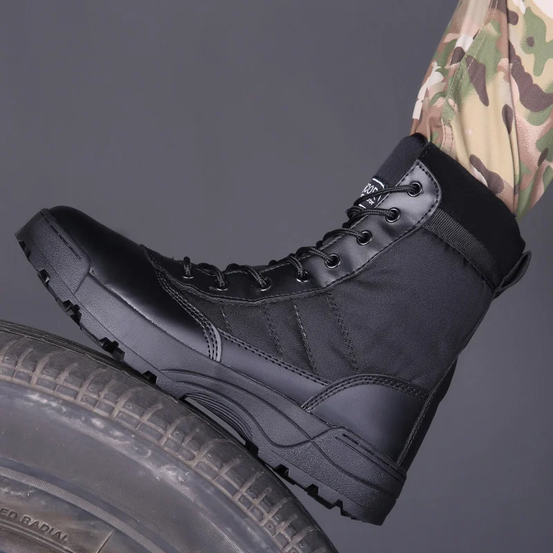 Outdoor Casual High-Top Breathable Men'S Boots Tactical Boots