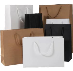 Quality Custom Printed Shopping Bags Reusable Paper Bags With Logo wholesale