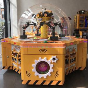 Quality Family Excavator Gift Vending Machine Metal + Plastic Material Durable wholesale