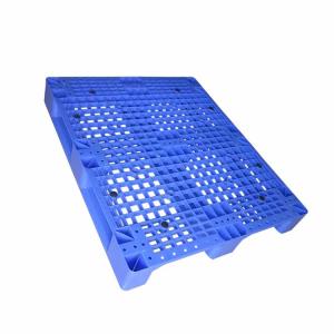 Quality HDPE Rackable Plastic Pallets 120x100cm Plastic Euro Pallet 3 Runners wholesale