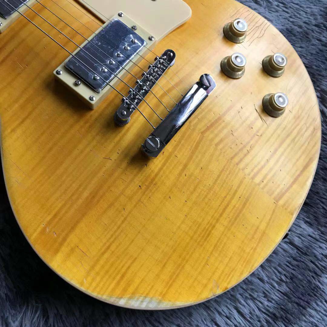 Custom Tom Murphy 1959 Les Paul Standard Electric Guitar Lemon Drop