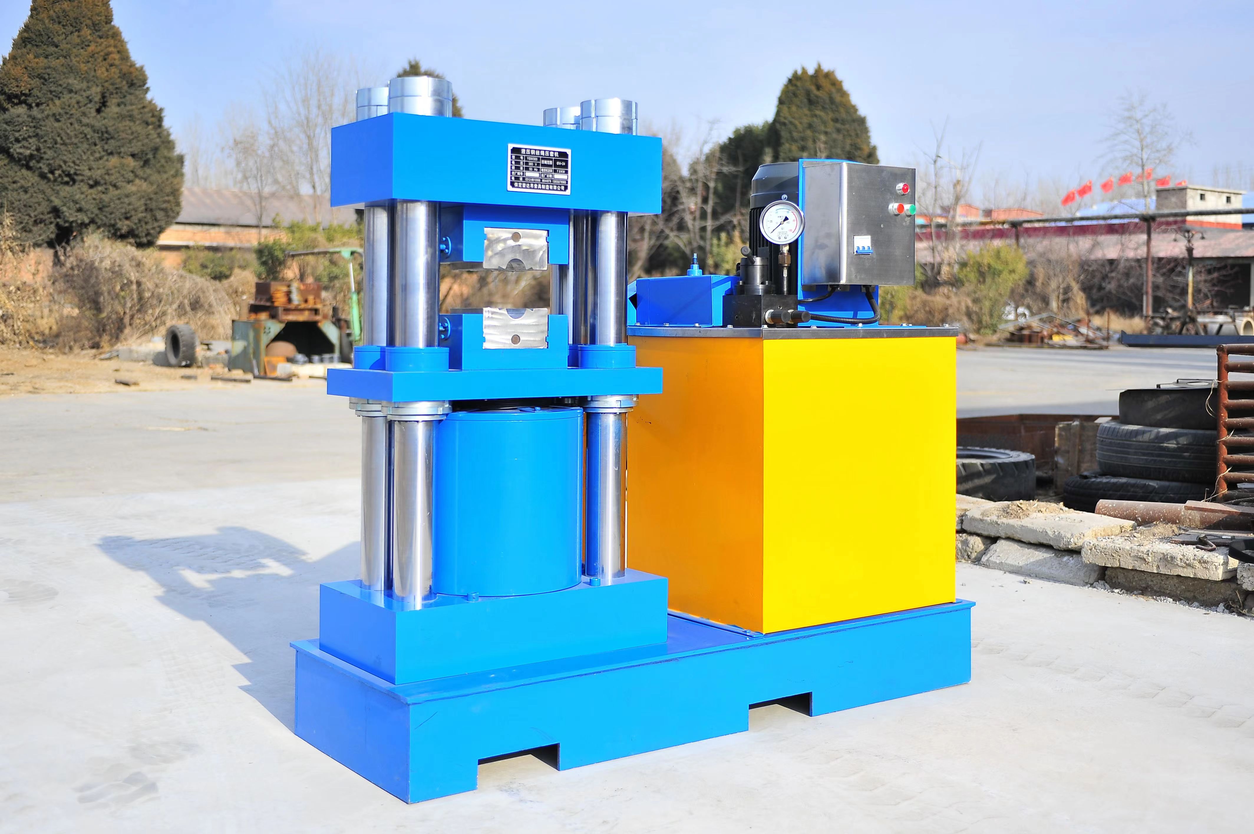 Industrial Hydraulic Wire Rope Cable Crimping Machine for Lifting and Splicing