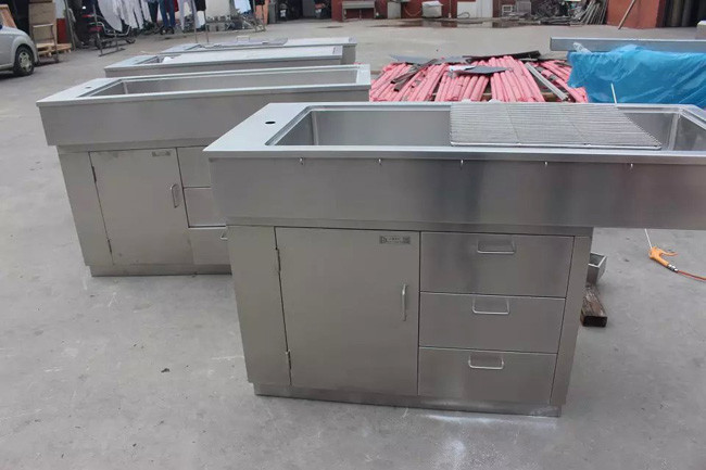 Professional Dog Grooming Table , Stainless Steel Grooming Table For Animal