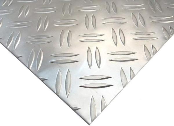 Embossed Aluminium Chequered Sheet , Aluminium Durbar Plate AA1060/ AA3003/