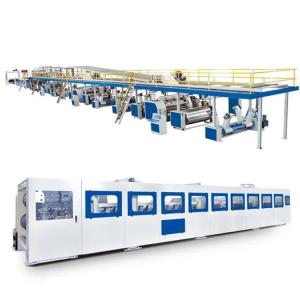 Quality Electric/Steam Heating 5 Ply Corrugated Cardboard Production Line for Packaging Material wholesale