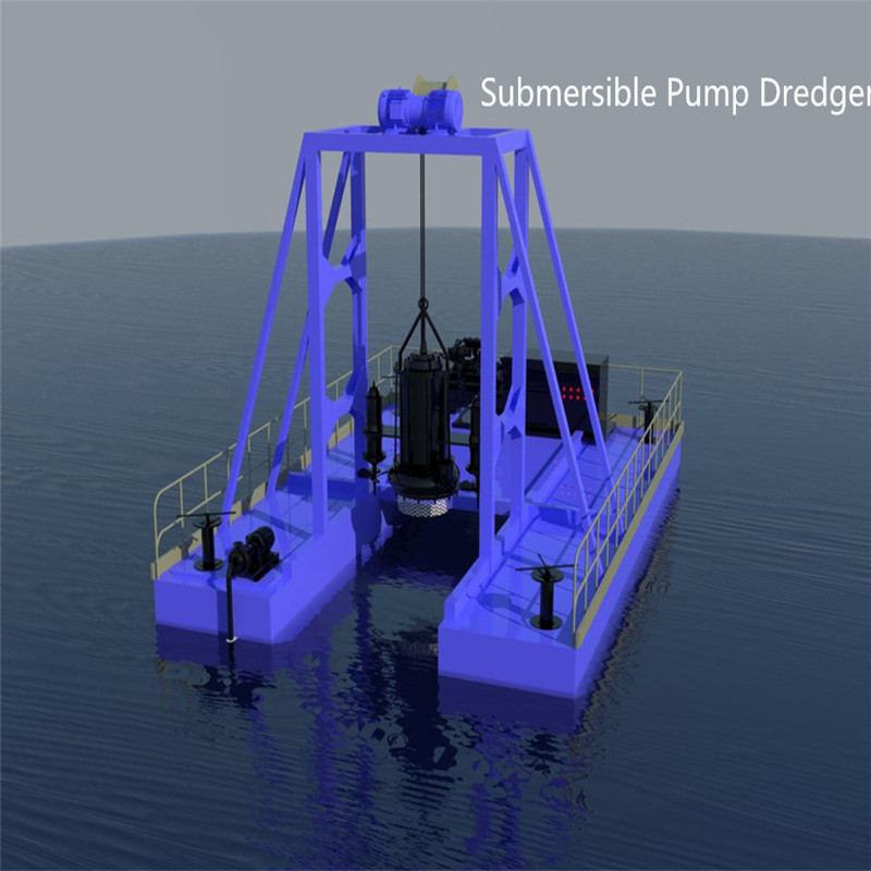 CCSA Submersible Mining Dredger 980 R/M With Sand Dredger Pump