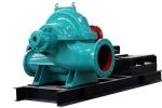 Electric / Diesel Engine Double Suction Split Case Pump Horizonal Installation