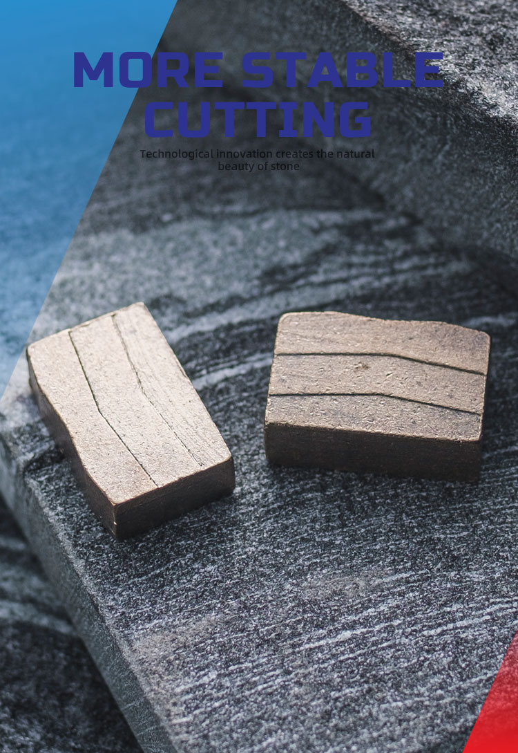 17 Years Experience 7.2mm Multi Blade Granite Diamond Segment for Stone Block Cutting