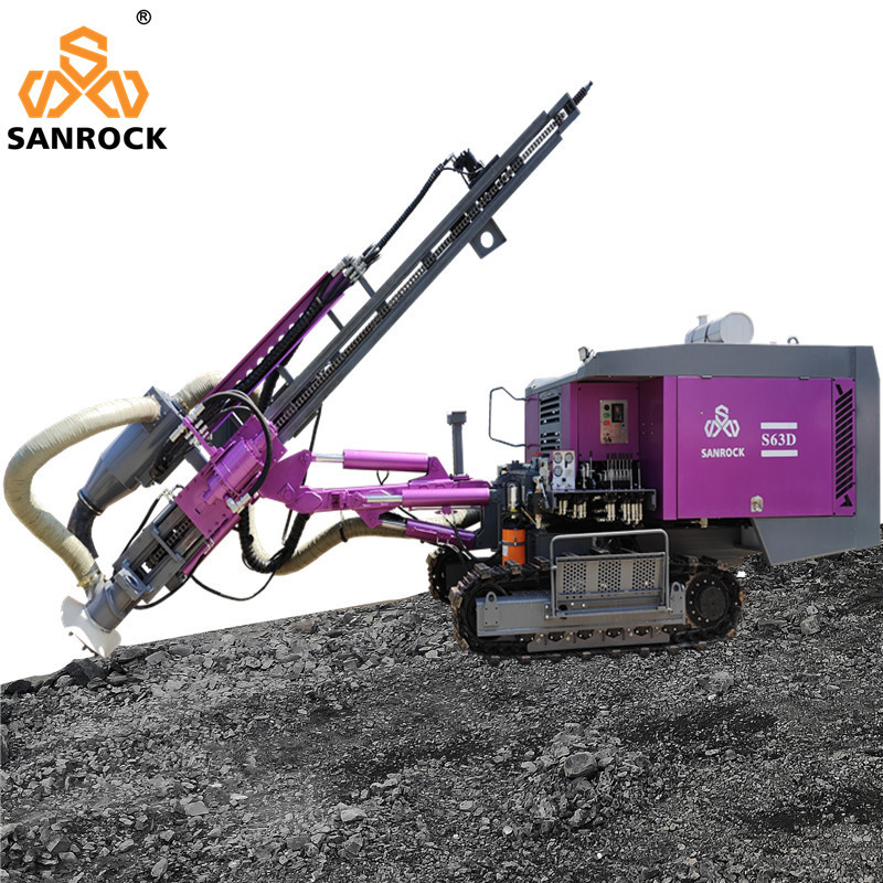 Mining Hydraulic Integrated Drilling Equipment 206KW Diesel Engine Drilling Rig Machine