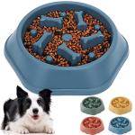 Hexagonal Pet Slow Feeder Bowl Anti-Choking Dog Food Bowl with Non-Slip Base |
