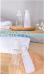 Trigger Spray bottle, Skincare PET Bottle Cosmetic Packaging 60ml 80ml Pump