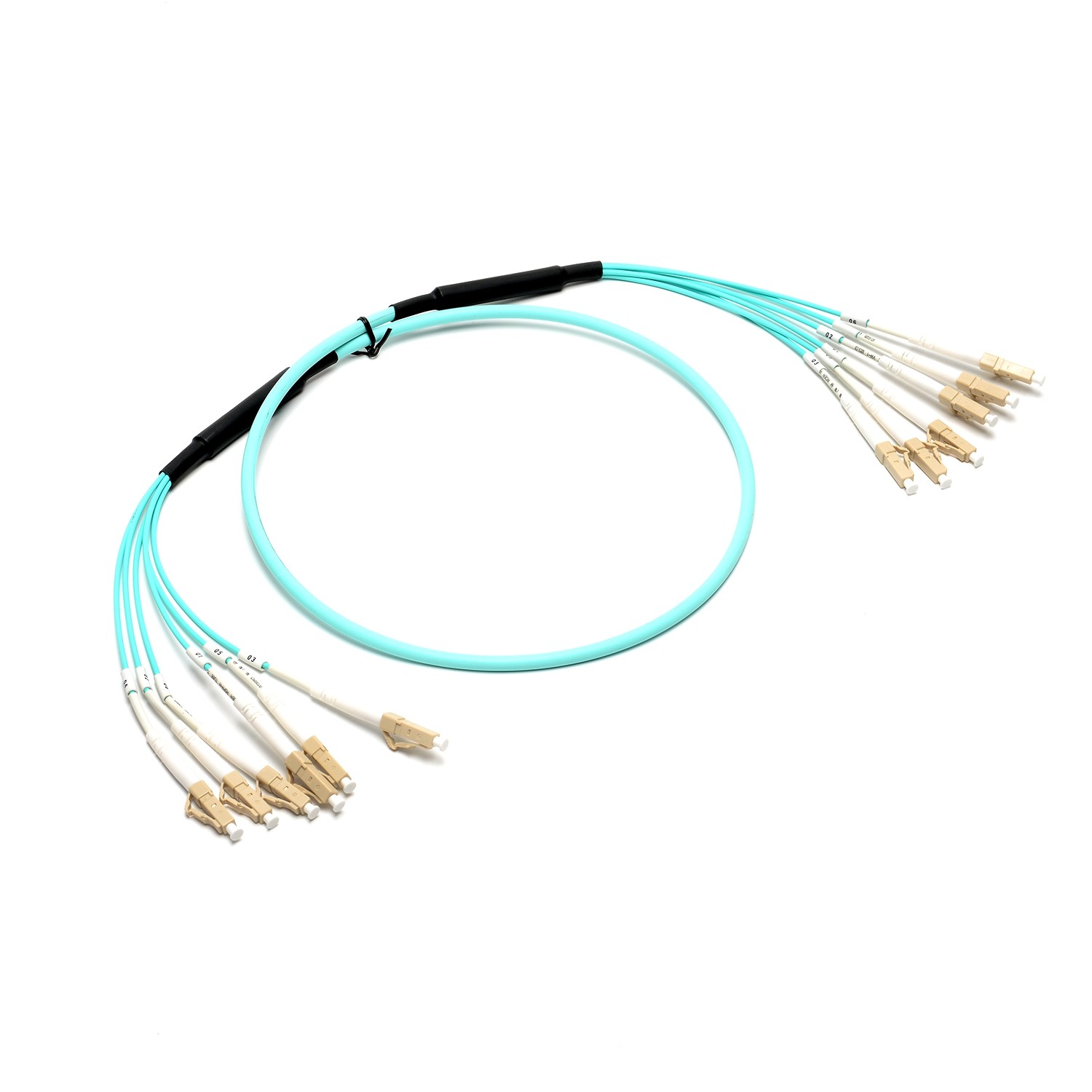 Lc Upc-Lc Upc Fiber Optic Patch Cord Simplex 6 Core Customized Length