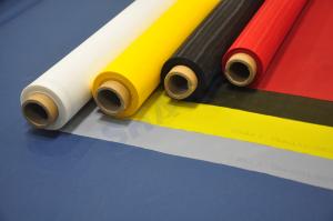 Quality Yellow Screen Printing Meshes Monofilament Yarn Type For Glassware Printing wholesale
