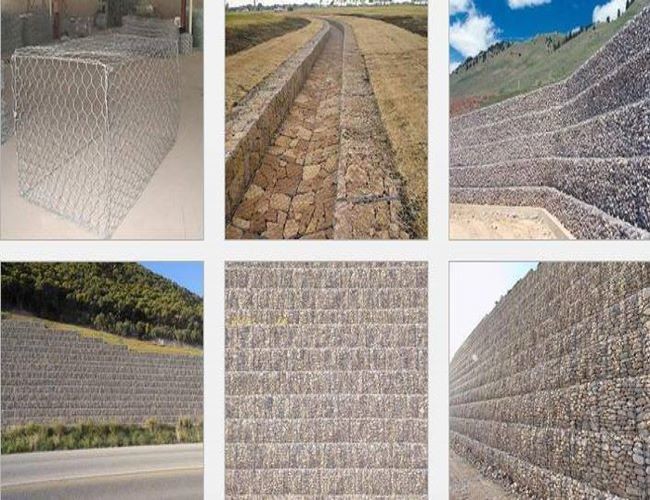 Rust Resistant hexagonal wire Galvanized Gabion Box