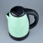 New Products Cute Green Color Electric Stainless Steel Tea Kettle