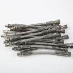 Braided Metal Hose Pipe Reel Nozzle And Fittings Spray Bernini