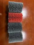 OEM ODM Nylon Abrasive Wire Roller Brush For Steel Plate Cleaning