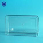 Recyclable Square PET Packaging Box With Lid Non Spill BPA Free