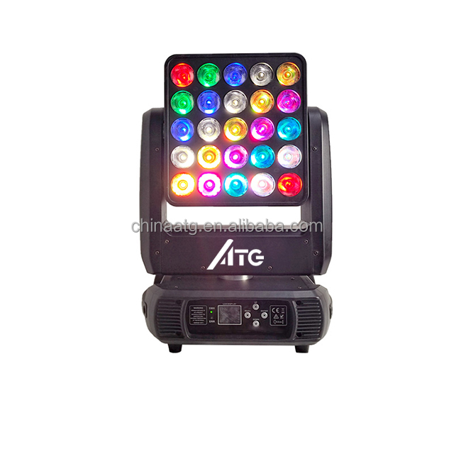 25pcs 10w 4 In 1 Matrix Light LED Moving Head For Stage And DJ Equipment