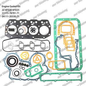 Quality Full Gasket Kit 2Z 6FD20 6FD25 11115-78701-71 04111-20330-71 wholesale