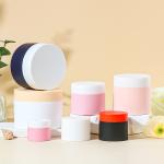 Eco-Friendly PP Plastic Cosmetic Jars Customizable Skincare Packaging