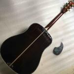 AAAA All Solid Europe Spruce Dreadnought D45AA Shape Acoustic Electric Guitar