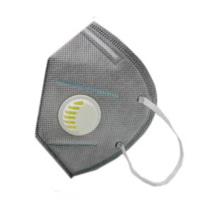 Quality Industrial Use Valved Dust Mask N95 Valved Respirator Mask Dark Grey wholesale