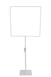 Quality Custom Supermarket Floor Poster Stands , POP Poster Display For Promotion Card wholesale
