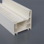 Fireproof White UPVC Profiles Vinyl Composite Door Profiles Customized