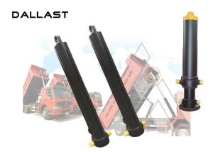 Quality Custom Dump Truck Telescopic Cylinder Single Acting , Multi Stage Hydraulic Cylinder wholesale