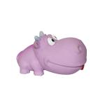 Purple Unique Design Squeaky Latex Hippo Dog Toy For Chewing