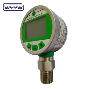 Quality 63mm Bar Digital Pressure Gauge Bottom Mount Connection Thread Customized wholesale