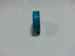 Blue Metal Food Grade Tin Containers , Click Clark Metal Box For Mints Packaging