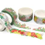 Custom Foil Printing Japanese Washi Paper Tape Washi Tape