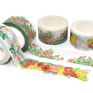 Quality Decoration Custom Printed Silver Or Foil Adhesive Washi Tape Manufacturer wholesale