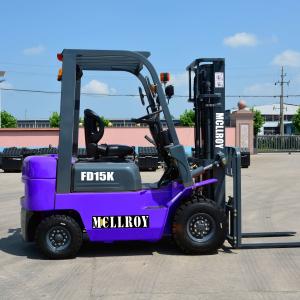 Quality 12° Mast Tilt Diesel Powered Forklift FD15 Front Tyre 6.50-10-10PR wholesale