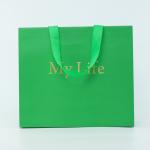 Luxury Gift Custom Logo Paper Bag With Rope Handle