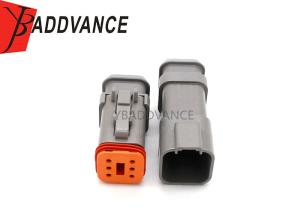 China DT Series 6 Pin Rectangular Deutsch Connectors DT06-6S-E003 DT04-6P-E008 on sale