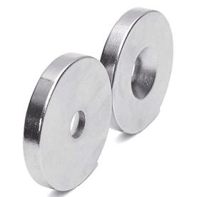 Quality 2&quot; OD x 1&quot; ID x 1/4&quot; N52 Strong NdFeB Neodymium Ring Magnet wholesale