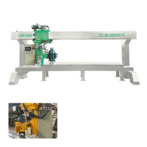 Quality 3500x1200mm Trolley 7.5kw Bridge Stone Edge Profiling Machine For Marble Granite wholesale