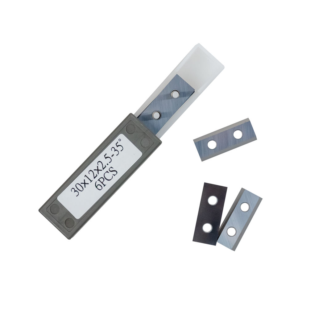 Rectangular Woodworking Carbide Reversible Knives-Two Holes