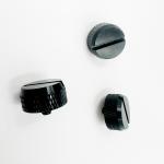 CNC Lathe Components Black Anodizing Custom Machined Aluminum Parts