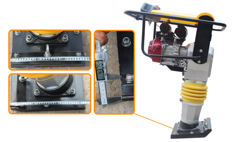 Building Material Shops Gasoline Tamping Rammer with High Operating Efficiency