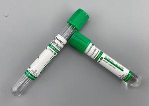 Quality Blood Gas Analysis Green Blood Vacuum Container Heparin Anticoagulant Tube wholesale