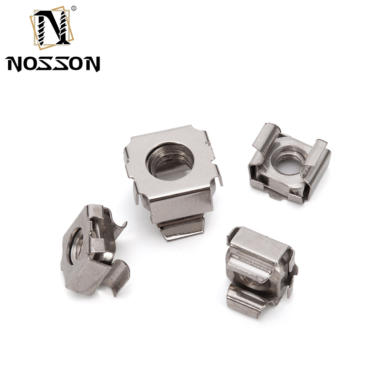 Chrome Plated M4 M6 Zinc Cage Nut with Screw ISO Standard Plain Finish 304 Stainless Steel