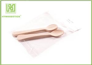 Quality Environmentally Friendly Wooden Party Utensils , Disposable Bamboo Flatware No Chemicals wholesale