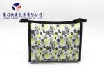 Fashionable Ladies Hand Canvas Cosmetic Bag 19cm Height Rectangle Shape