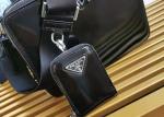 Womens Cowhide Glossy Finish Camera Cross Body Bag Waterproof