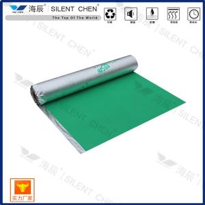 Quality Cross Linked Waterproof IXPE Foam Underlay Silver Aluminum Film wholesale